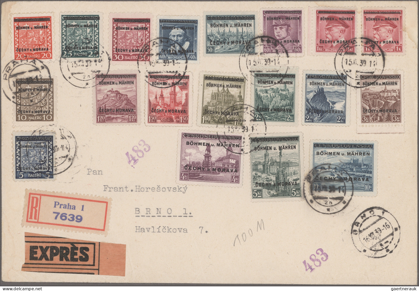 Nachlässe: DEUTSCHLAND, 1867/1940, Nachlass-Briefposten Mit Briefen, Karten Und - Kilowaar (min. 1000 Zegels)