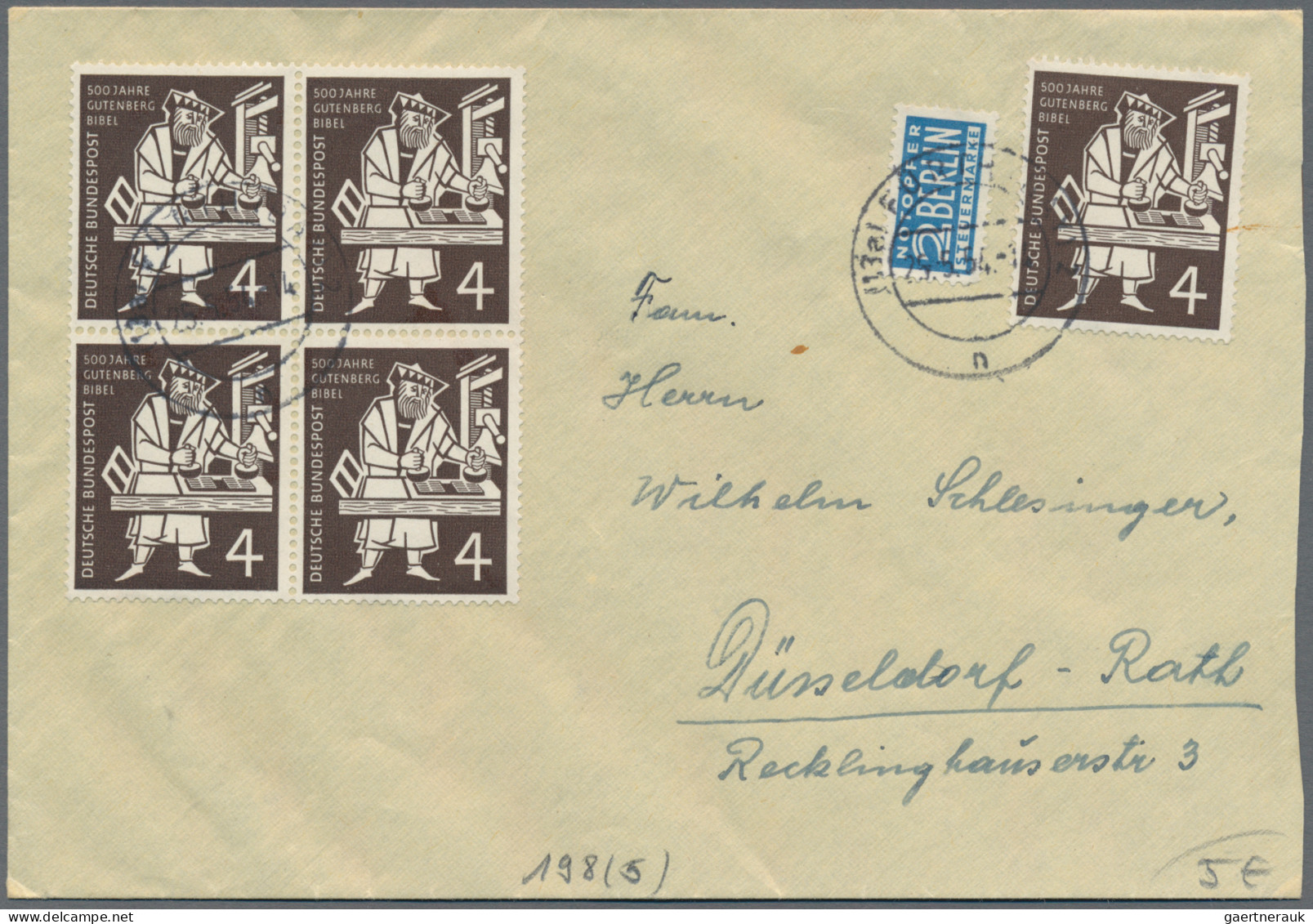Nachlässe: DEUTSCHLAND NACH 1945, Posten mit hunderten von Briefen, Karten und G