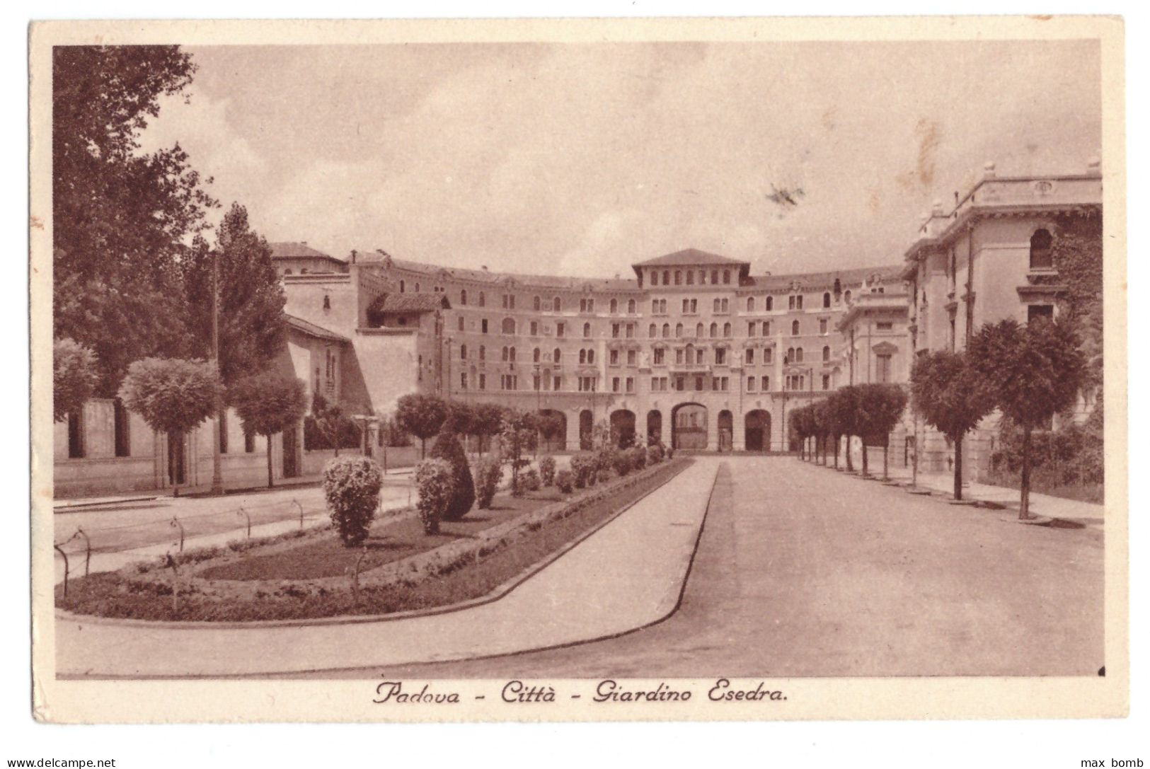PADOVA  2 CITTA' GIARDINO ESEDRA  EDITA 1933 - Padova (Padua)