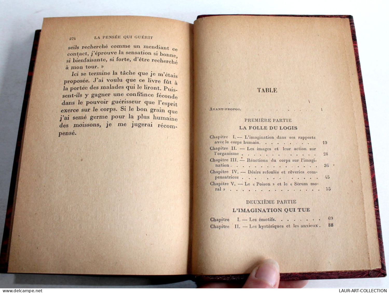 LA PENSEE QUI GUERIT Par DOCTEUR PIERRE VACHET 1926 EDITIONS BERNARD GRASSET / LIVRE ANCIEN XXe SIECLE (1303.70) - 1901-1940