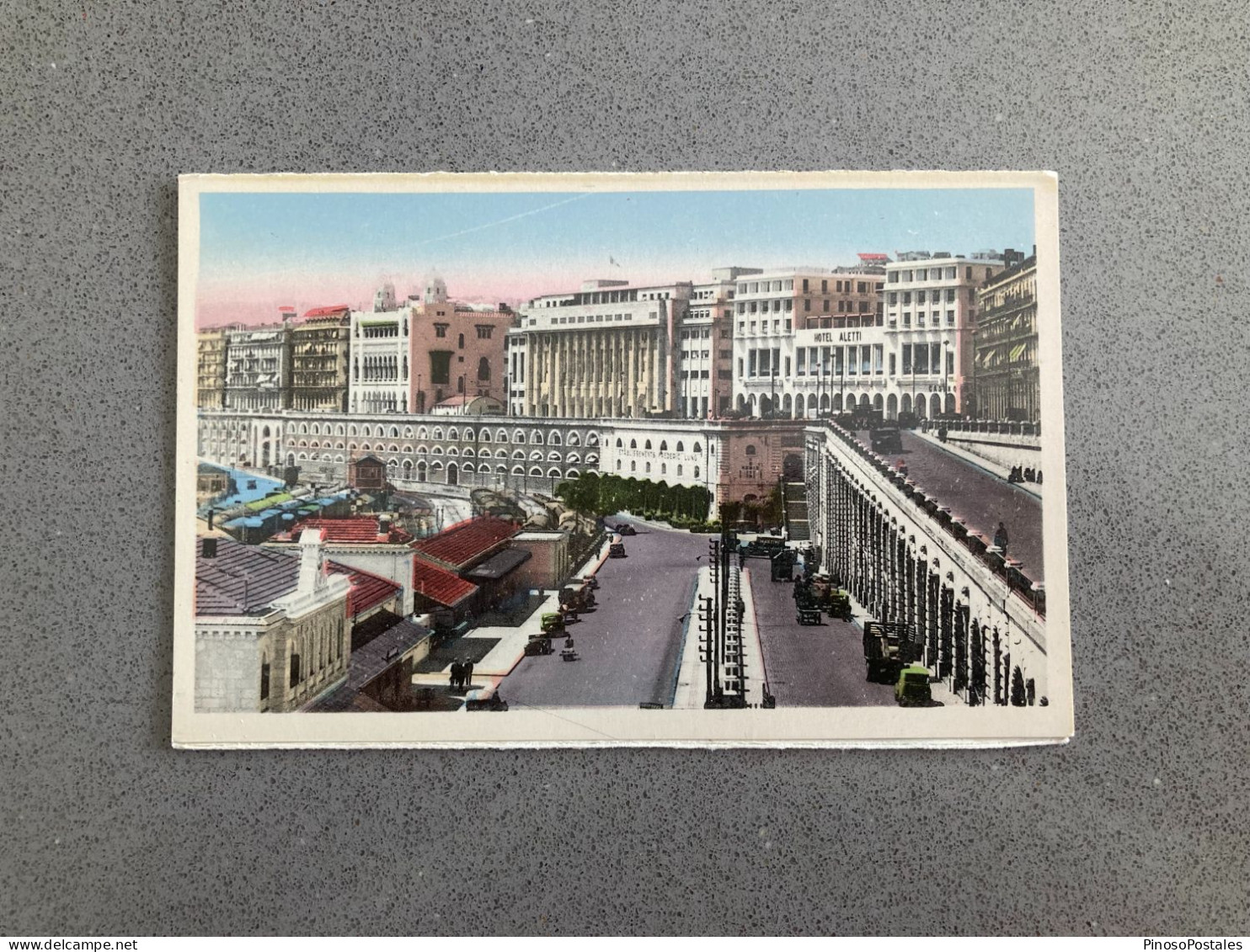 Alger - Le Boulevard Carnot, La Mairie Et La Prefecture Carte Postale Postcard - Algiers
