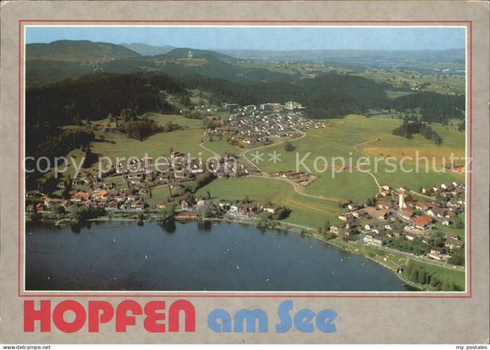 72205734 Hopfen See Fliegeraufnahme Hopfen - Fuessen