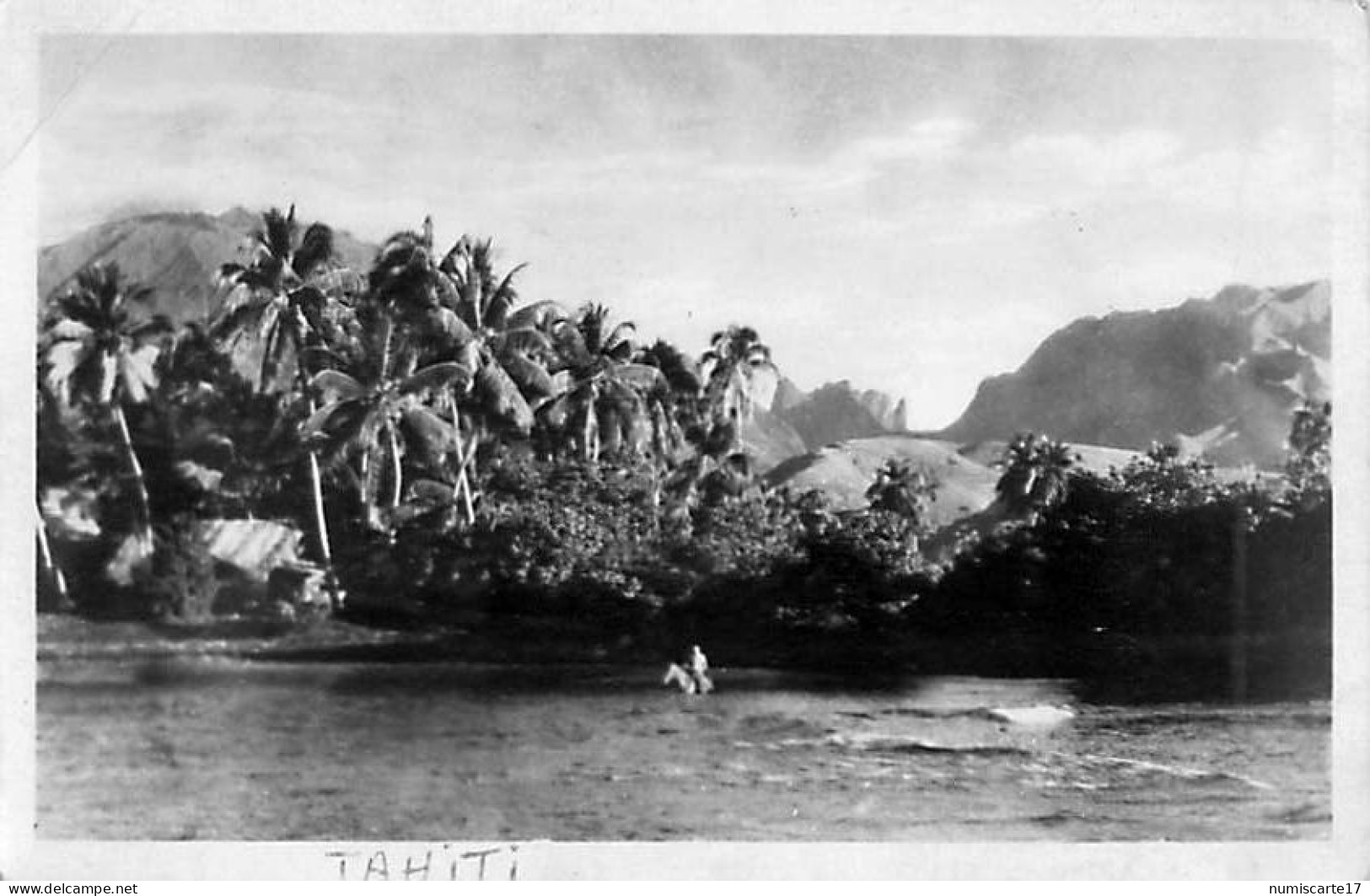 Cpsm TAHITI Le Soir - Tahiti