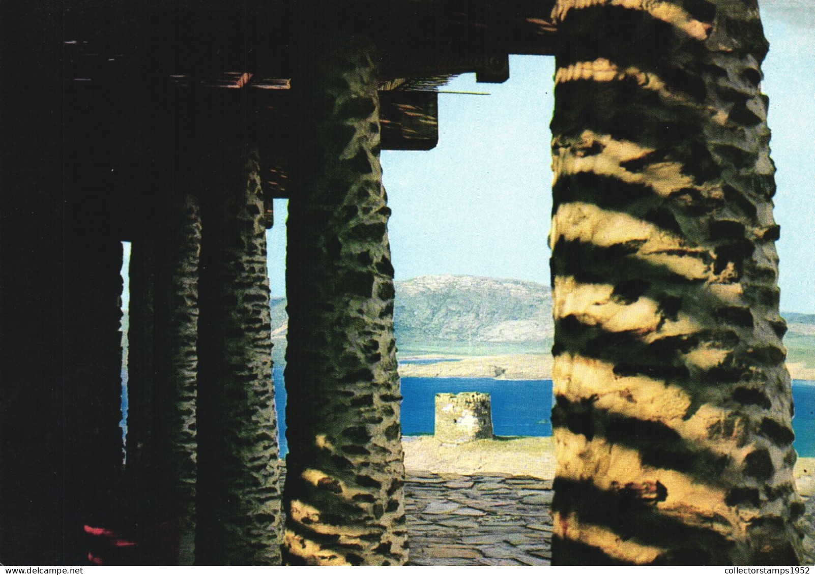 SARDEGNA, STINTINO, LA PELOSA BEACH, ARCHITECTURE, ITALY, POSTCARD - Sonstige & Ohne Zuordnung