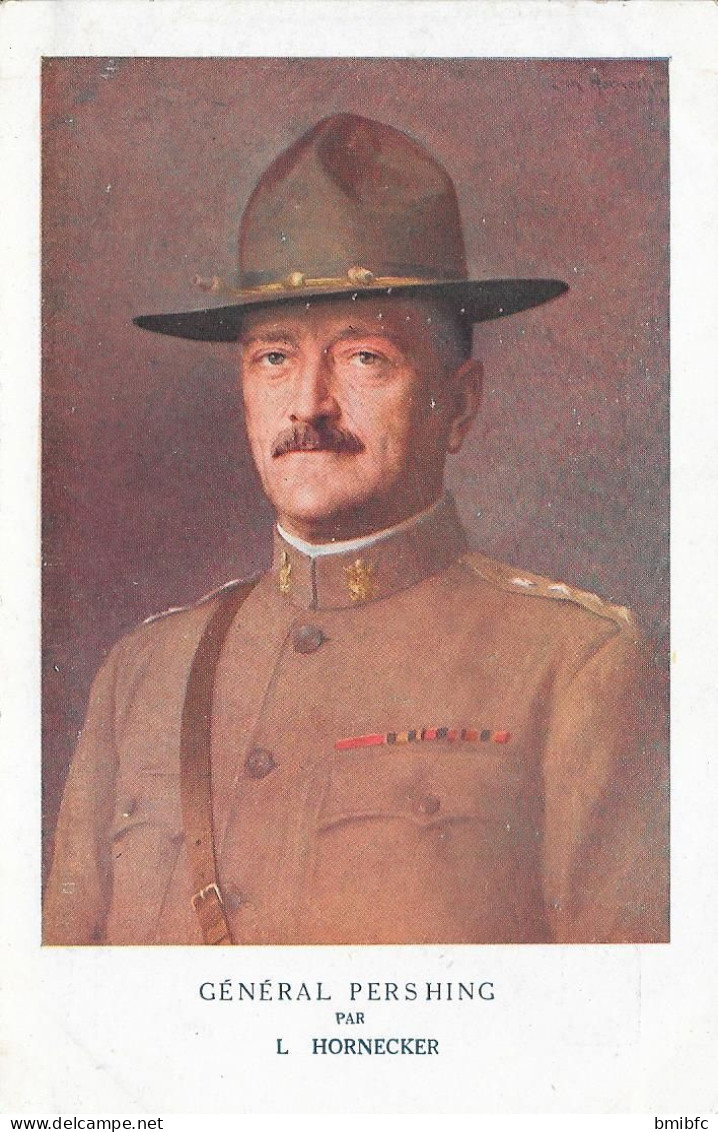 GÉNÉRAL PERSHING Par L. HORNECKER - Hommes Politiques & Militaires