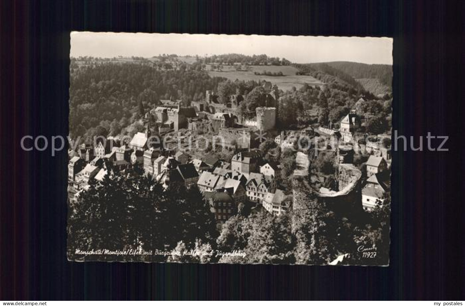 72204337 Monschau Burgruine Haller Und Jugendburg Monschau - Monschau