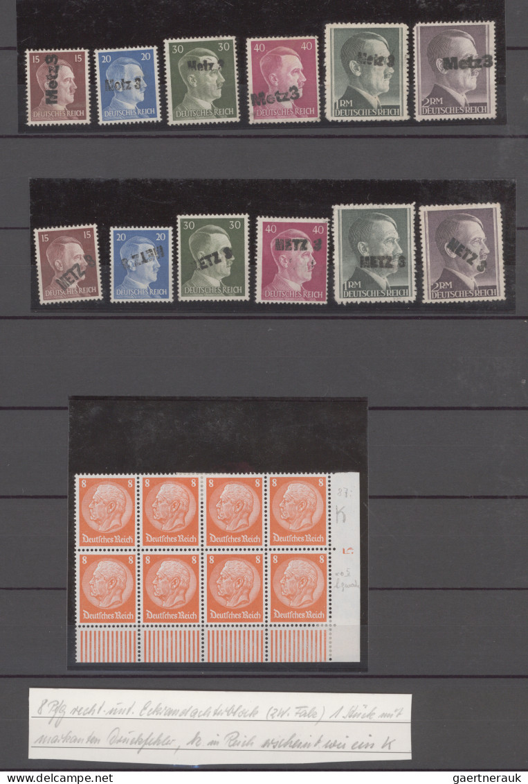Deutsches Reich - 3. Reich: 1934/1945, Saubere Sammlungspartie Mit Spezialitäten - Used Stamps