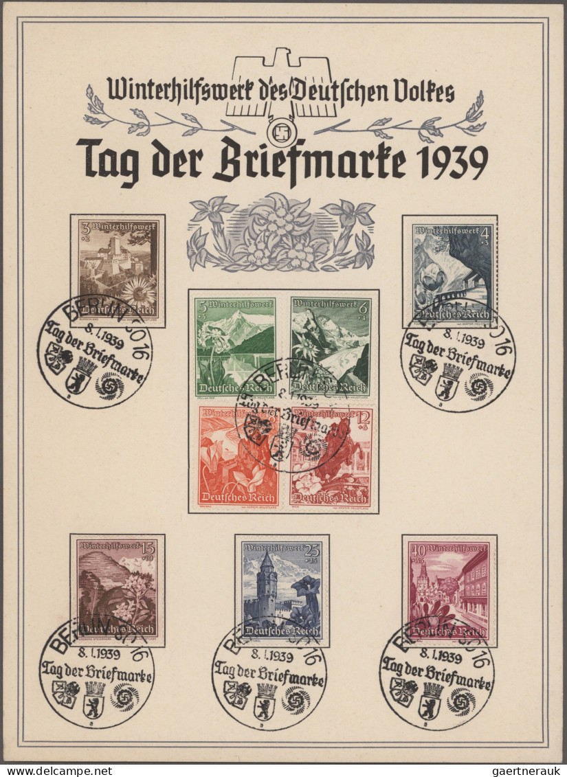 Deutsches Reich - 3. Reich: 1935/1944, Partie Von Ca. 42 Belegen, Dabei Sonderst - Covers & Documents