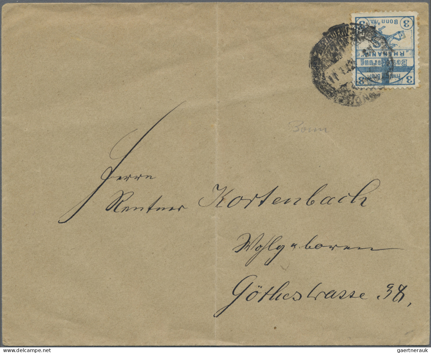 Deutsches Reich - Privatpost (Stadtpost): 1887/1900, Vielseitige Sammlung Von 54 - Private & Local Mails