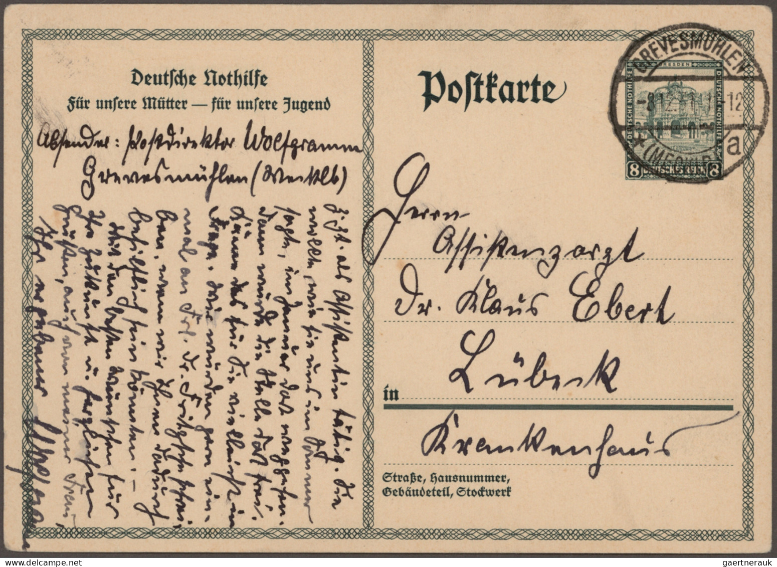 Deutsches Reich - Ganzsachen: 1921/1936, Sammlung von ca. 178 fast nur gebraucht