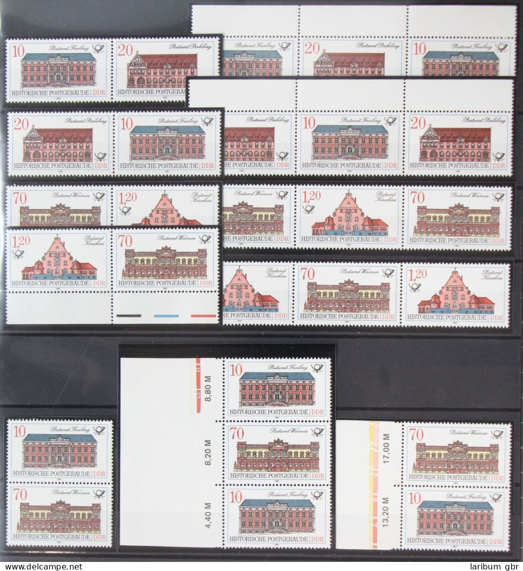 DDR W Zd 699-W Zd 706 Und S Zd 332-S Zd 339 Postfrisch #KZ381 - Andere & Zonder Classificatie