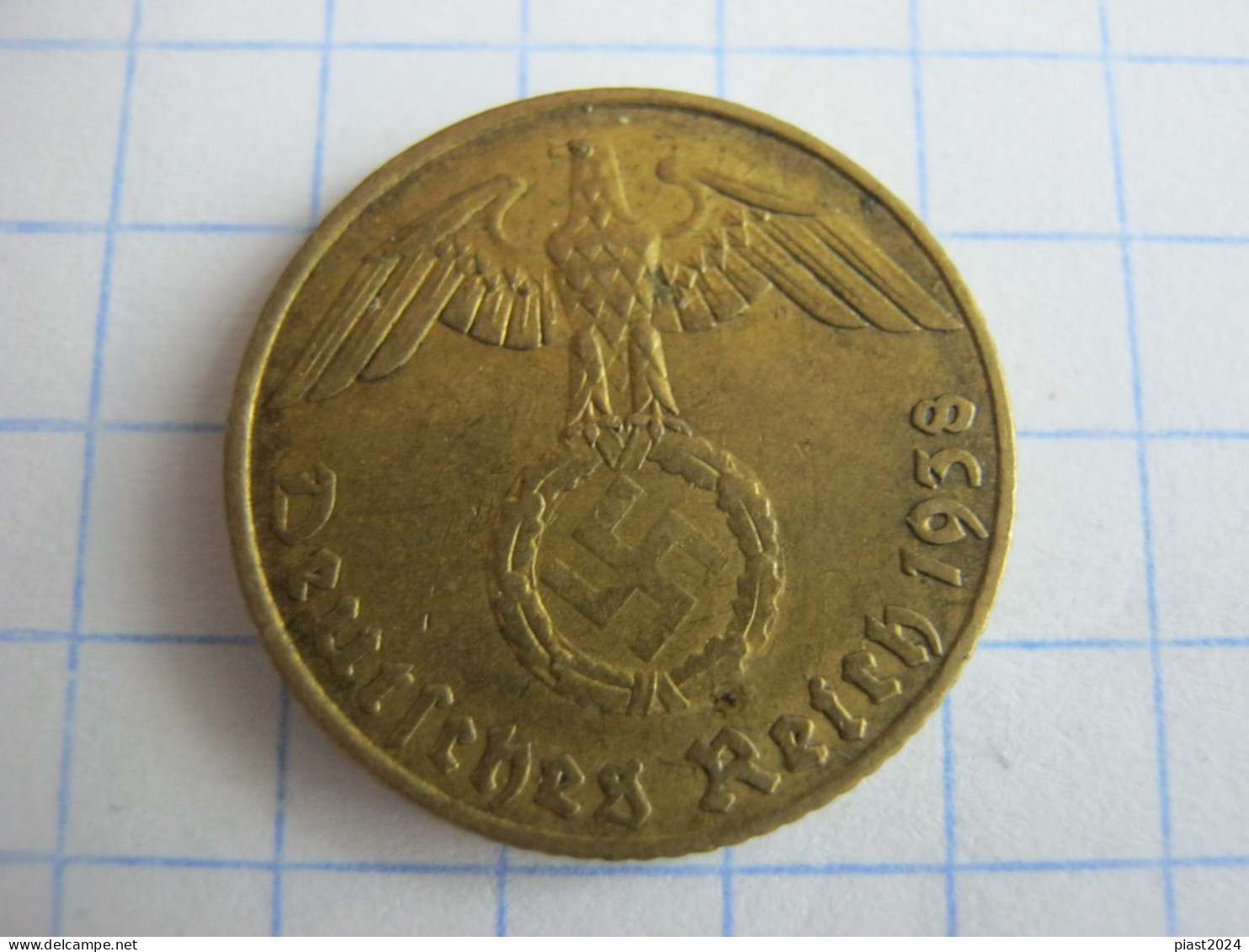 Germany 5 Reichspfennig 1938 E - 5 Reichspfennig