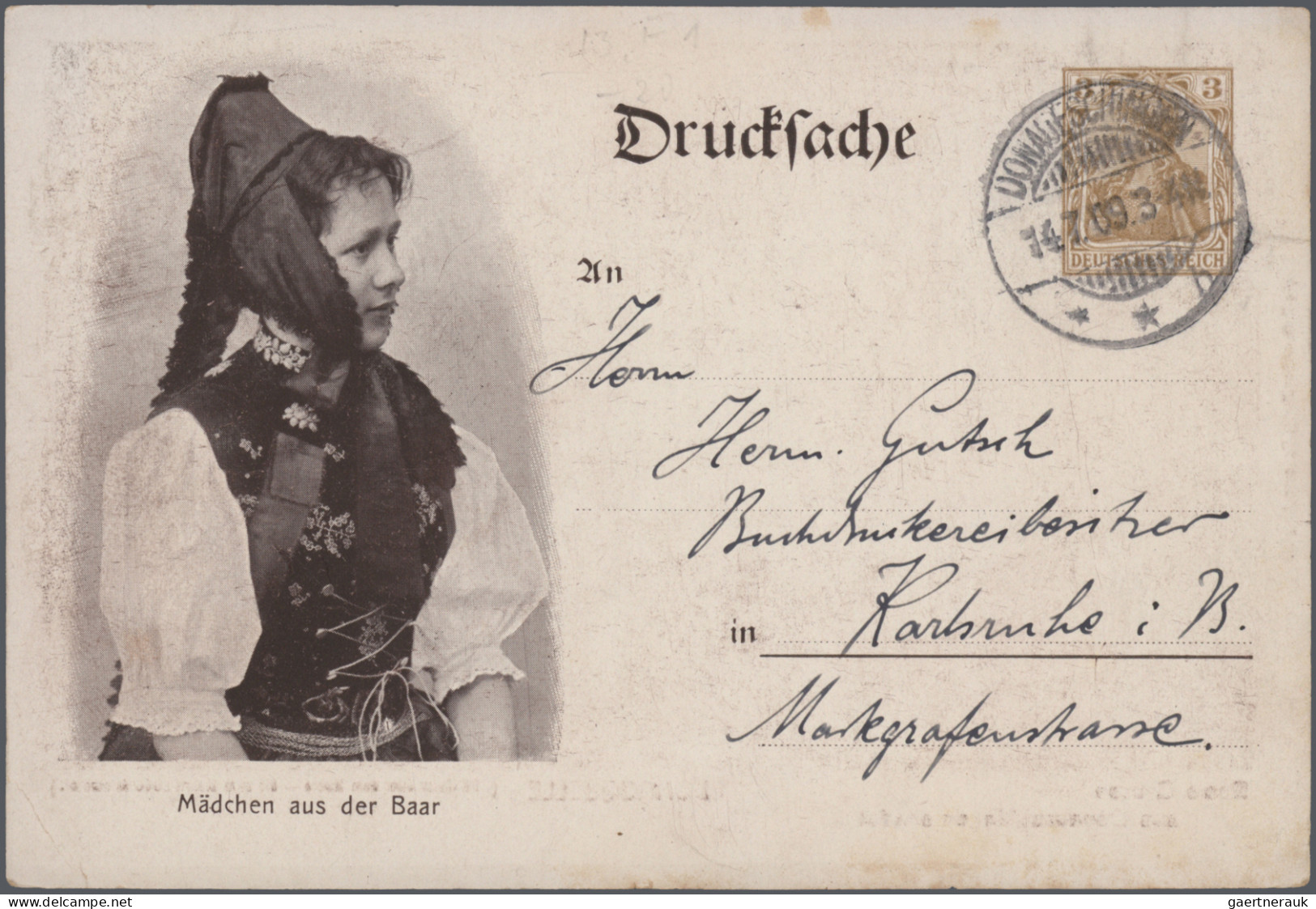 Deutsches Reich - Privatganzsachen: 1897/1935 ca., reichhaltige Sammlung mit 117