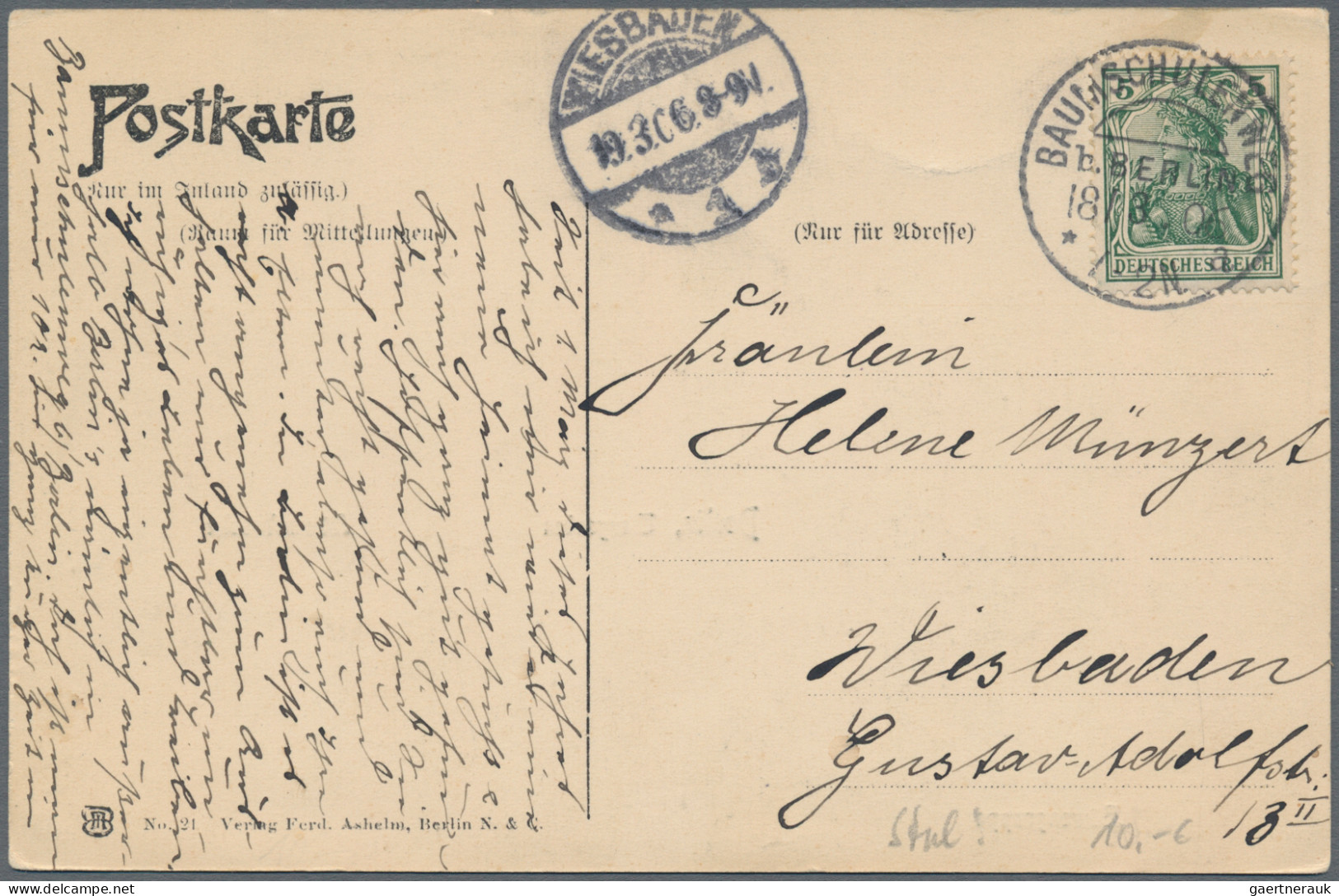 Deutsches Reich - Stempel: 1873/1943, Partie Von Ca. 92 Briefen Und Karten Mit A - Franking Machines (EMA)