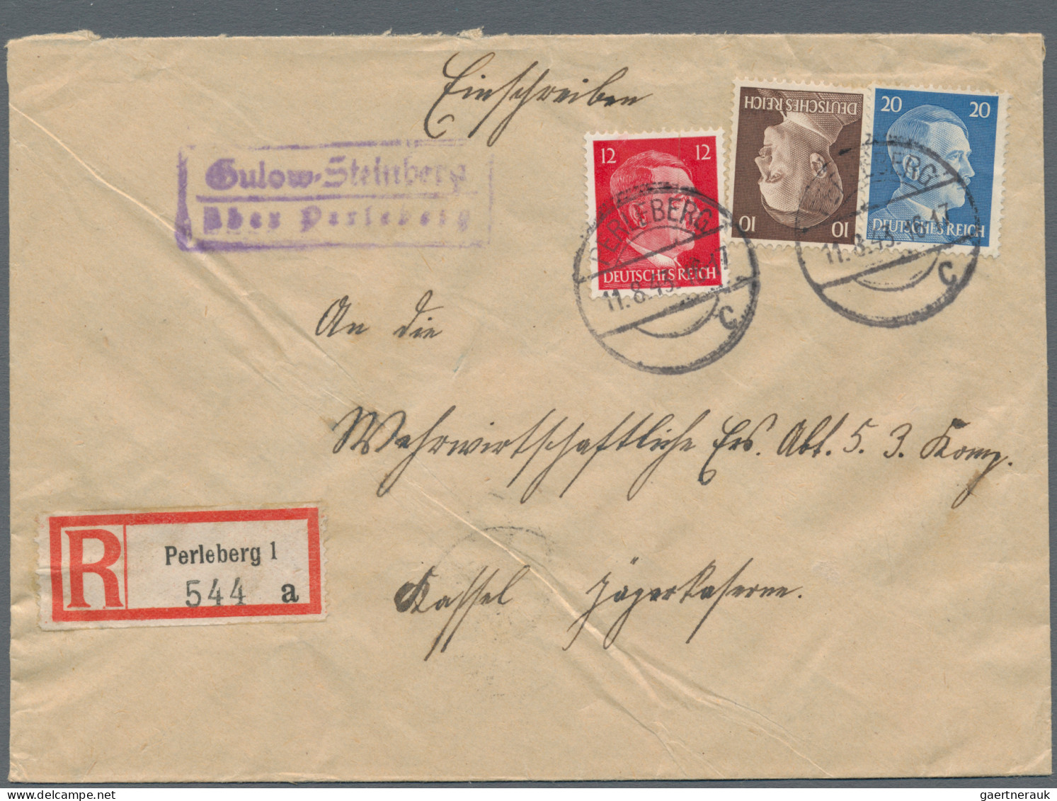 Deutsches Reich - Stempel: 1873/1943, Partie Von Ca. 92 Briefen Und Karten Mit A - Franking Machines (EMA)