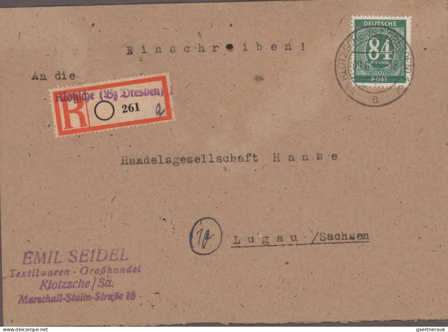 Alliierte Besetzung - Gemeinschaftsausgaben: 1946/1948, Partie Von Ca. 190 Brief - Other & Unclassified