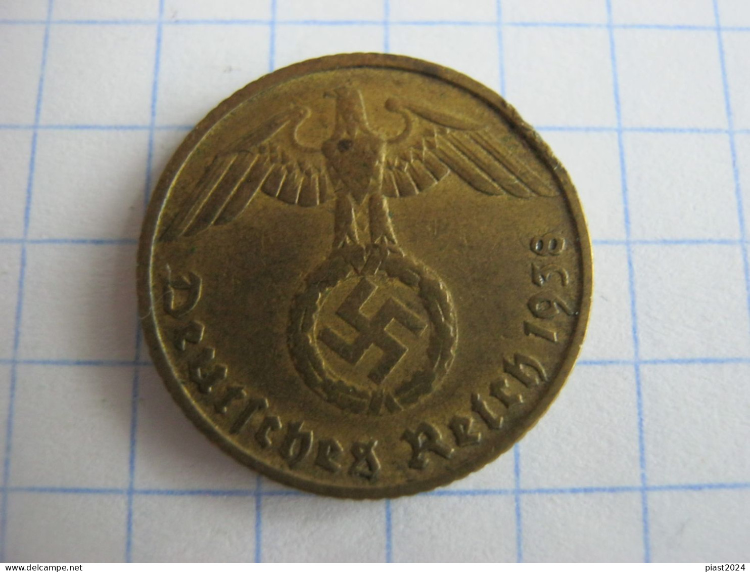 Germany 5 Reichspfennig 1938 D - 5 Reichspfennig