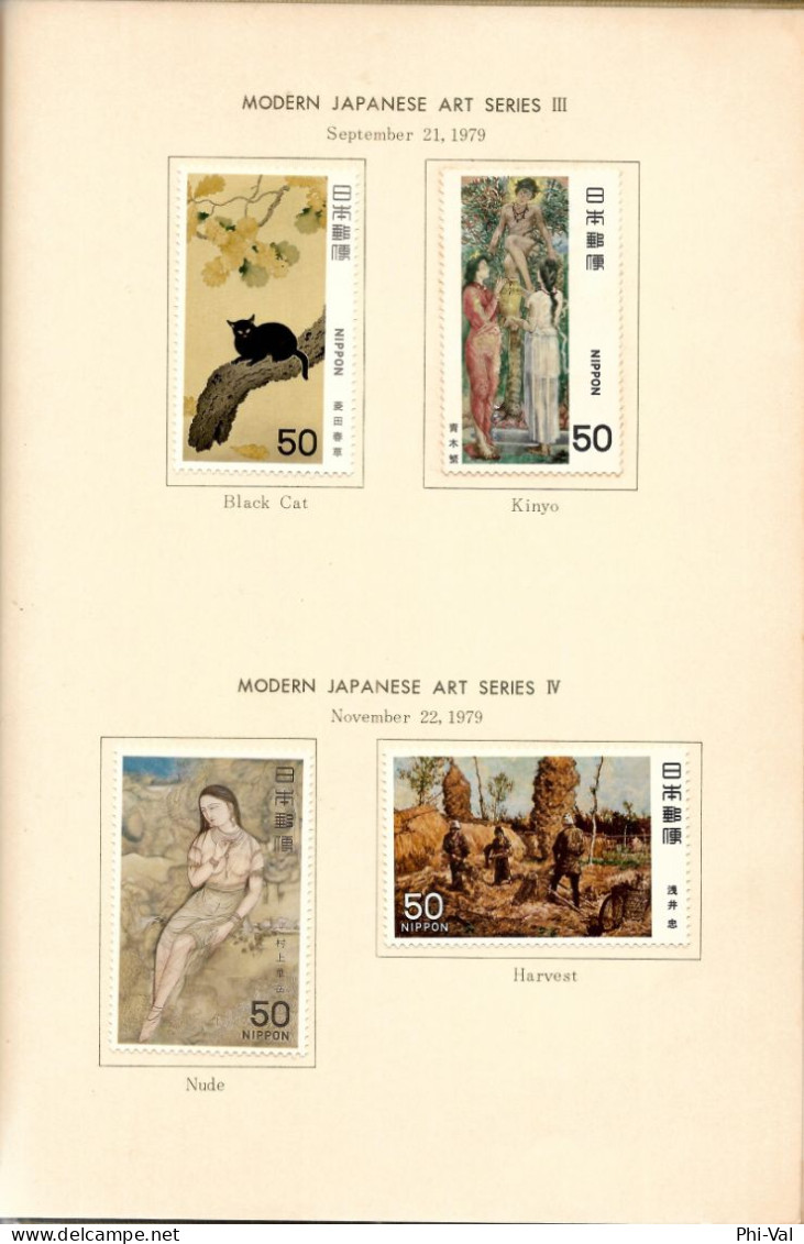 (LOT391) Japan Postage Stamps 1979 Booklet. - Ongebruikt