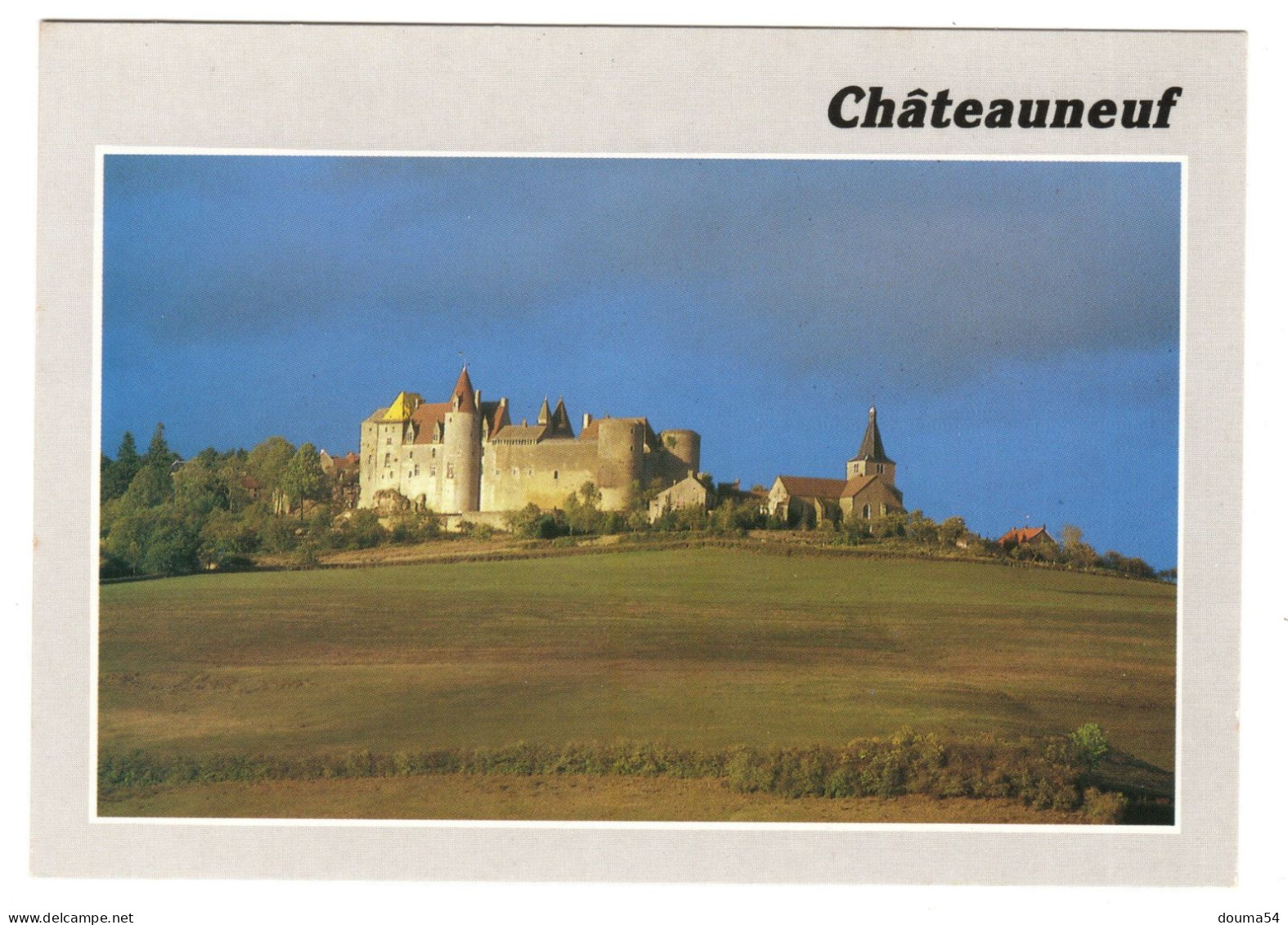 CHATEAUNEUF EN AUXOIS (21) - Le Château - Manoir De Philippe Pot - Andere & Zonder Classificatie