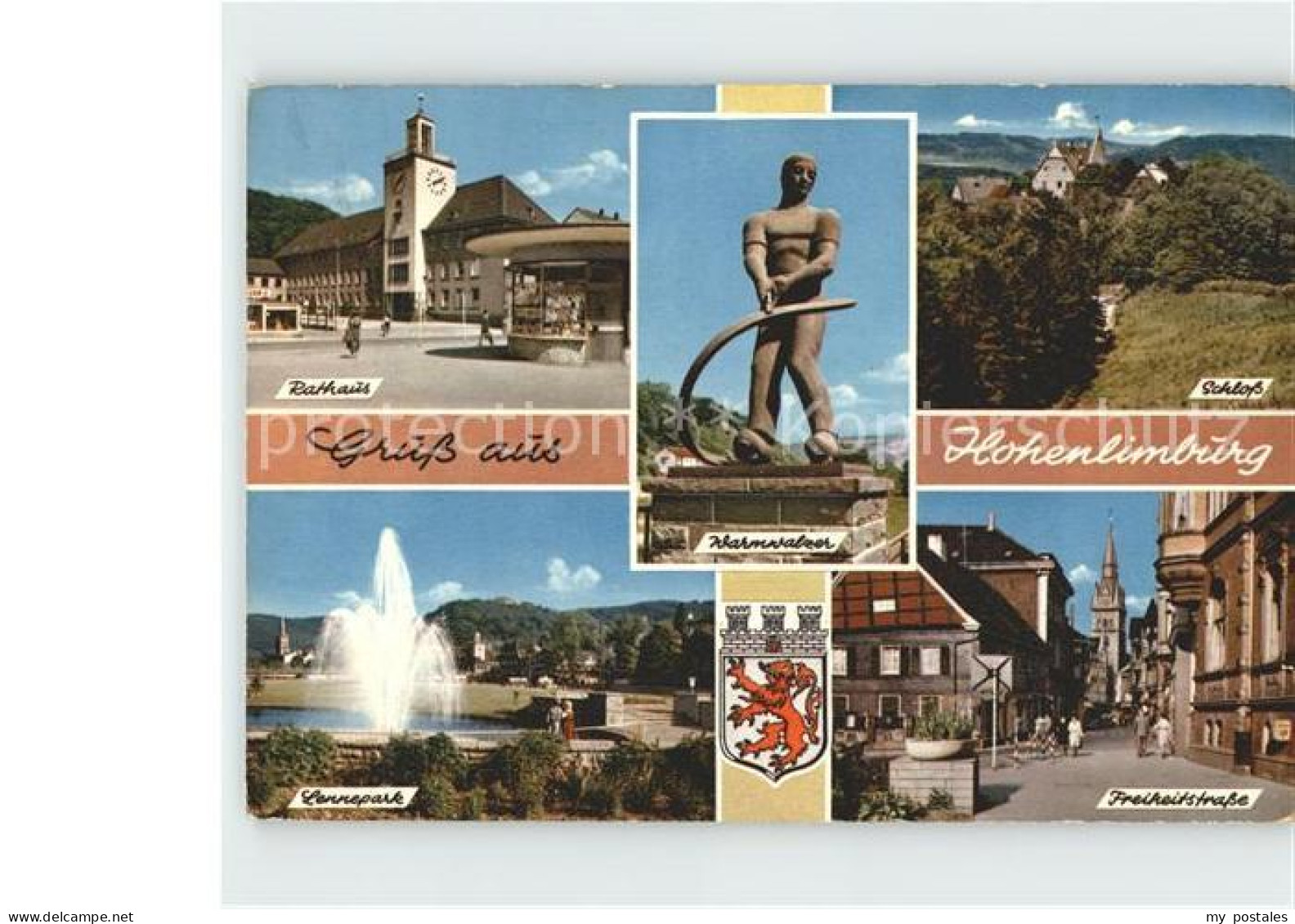 72202808 Hohenlimburg Rathaus Warmwalzer Denkmal Schloss Freiheitsstrasse Lennep - Hagen