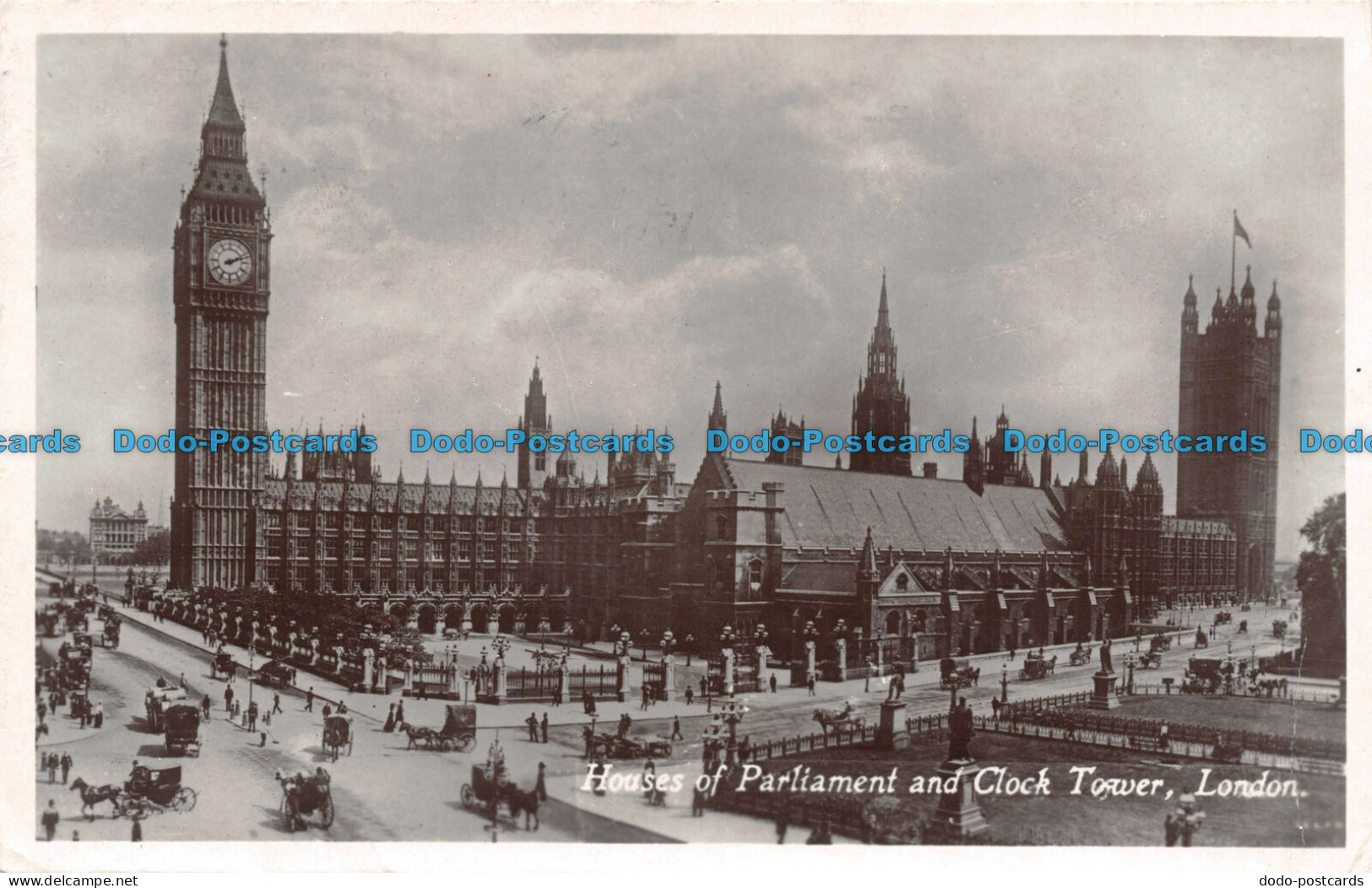 R109345 Houses Of Parliament And Clock Tower. London. Selfridge. 1925 - Autres & Non Classés