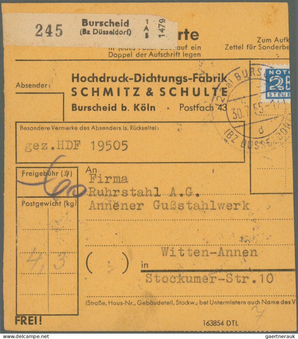 Bundesrepublik Deutschland: 1954/1969, DAUERSERIEN HEUSS (HAUPTWERT) sowie etwas