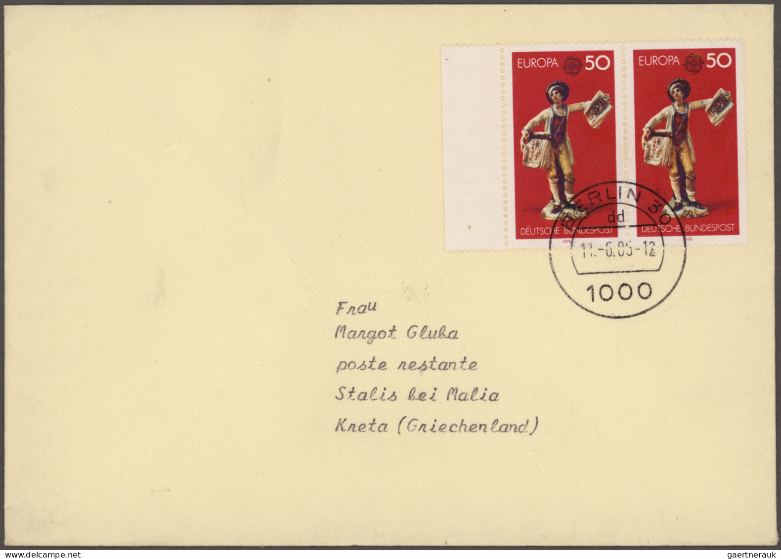 Bundesrepublik Deutschland: 1955/1997, Partie von ca. 174 Briefen und Karten mit