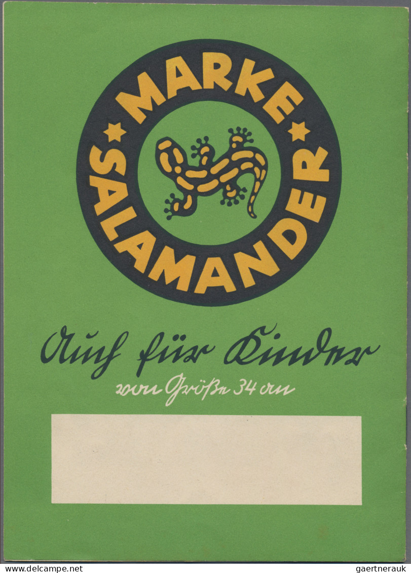 Varia (im Briefmarkenkatalog): 1936/37, Original-Vorkriegsausgabe des aller erst