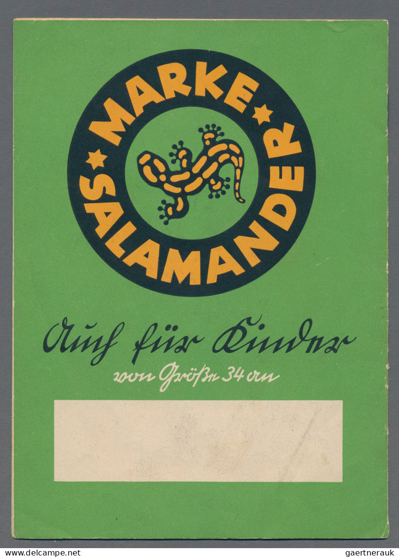 Varia (im Briefmarkenkatalog): 1938, Zwei Original-Vorkriegsausgaben Des Dritten - Autres & Non Classés