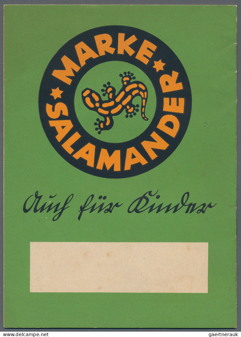 Varia (im Briefmarkenkatalog): 1938/39, Zwei Original-Vorkriegsausgaben Des Vier - Autres & Non Classés
