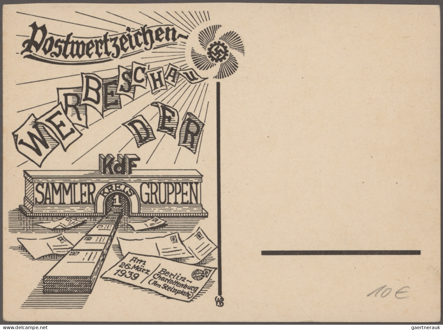 Ansichtskarten: Propaganda: 1933/1945 (ca.) Mix Aus Etwa 50 Propagandakarten Mit - Partis Politiques & élections