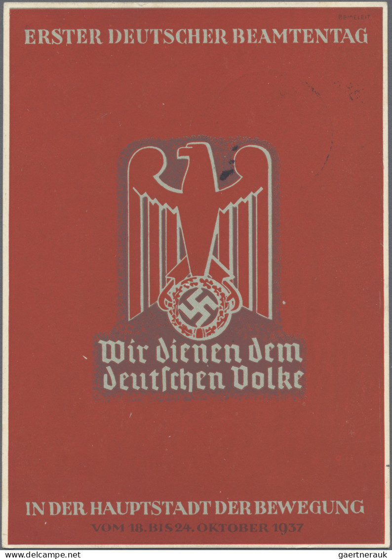 Ansichtskarten: Propaganda: 1939/1945 Posten mit 60 Propagandakarten, fast nur v