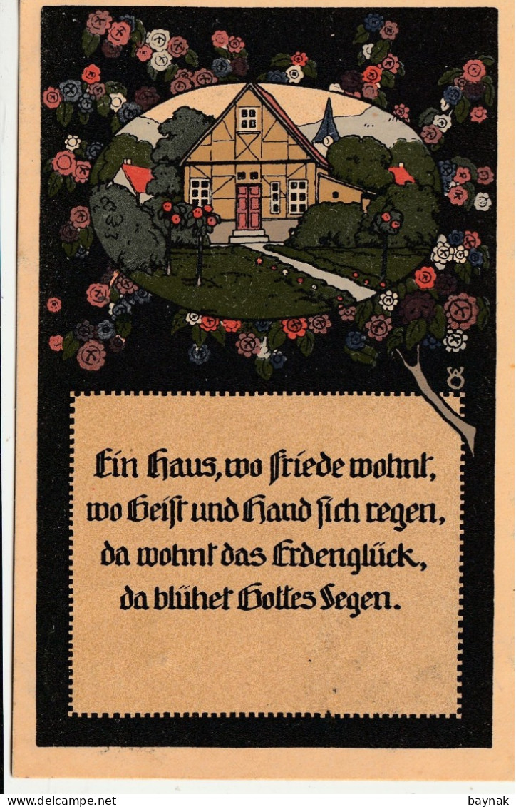 TH3654  --  EIN HAUS..........    --   BAHNPOST  ERFURT -   --  ZUG 289  --  1921 - Other & Unclassified