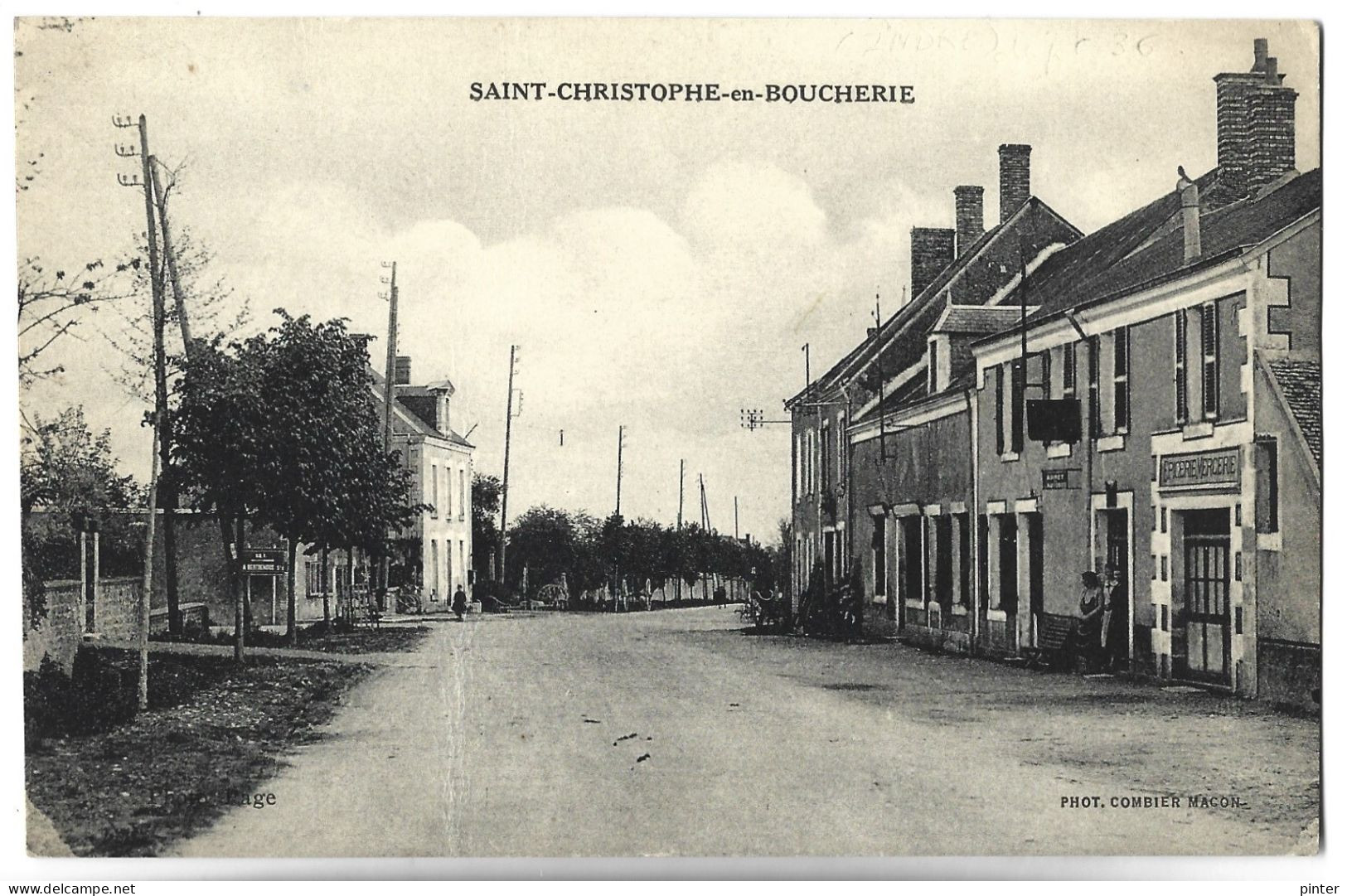 SAINT CHRISTOPHE EN BOUCHERIE - Andere & Zonder Classificatie