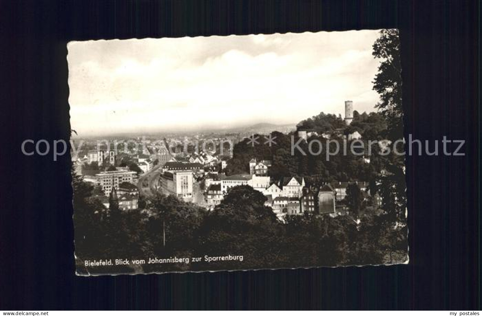 72201832 Bielefeld Blick Vom Johannisberg Zur Sparrenburg Bielefeld - Bielefeld