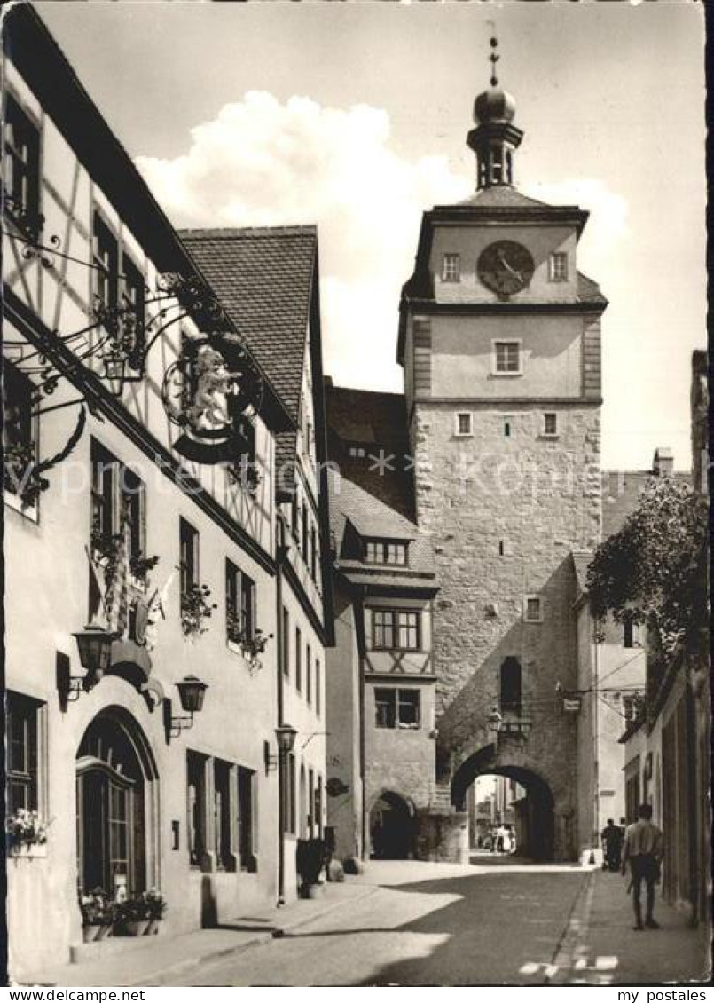 72201827 Rothenburg Tauber Weisser Turm Rothenburg - Rothenburg O. D. Tauber