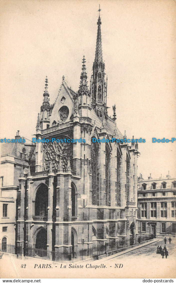 R109802 Paris. La Sainte Chapelle. ND. No 42. B. Hopkins - Monde