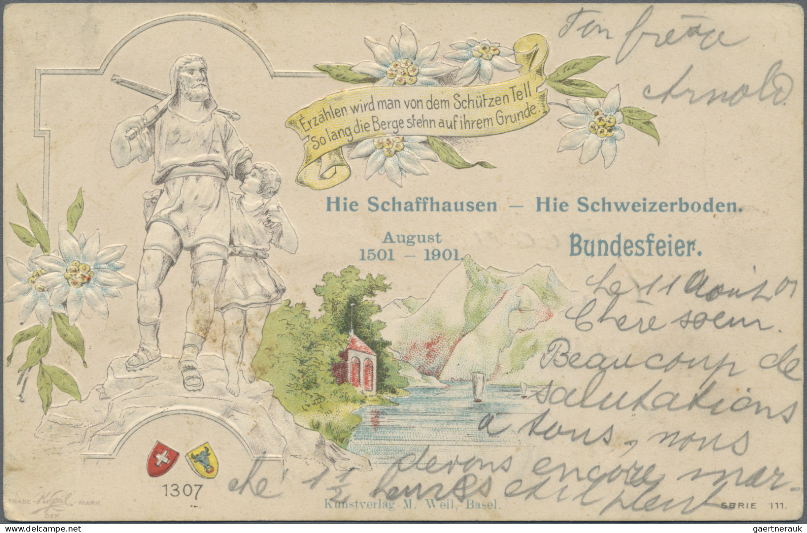 Ansichtskarten: Deutschland: 1900/1950 (ca.), über 160 Ansichtskarten, Meist Deu - Sonstige & Ohne Zuordnung