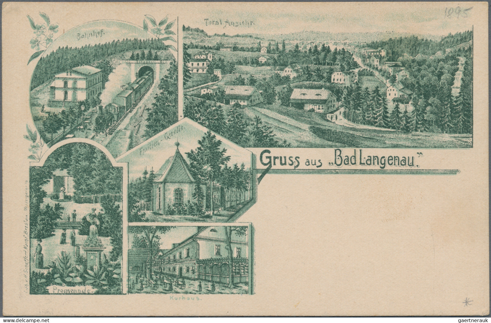 Ansichtskarten: ehemalige Ostgebiete: 1900/1940 (ca.), GRAFSCHAFT GLATZ/SCHLESIE