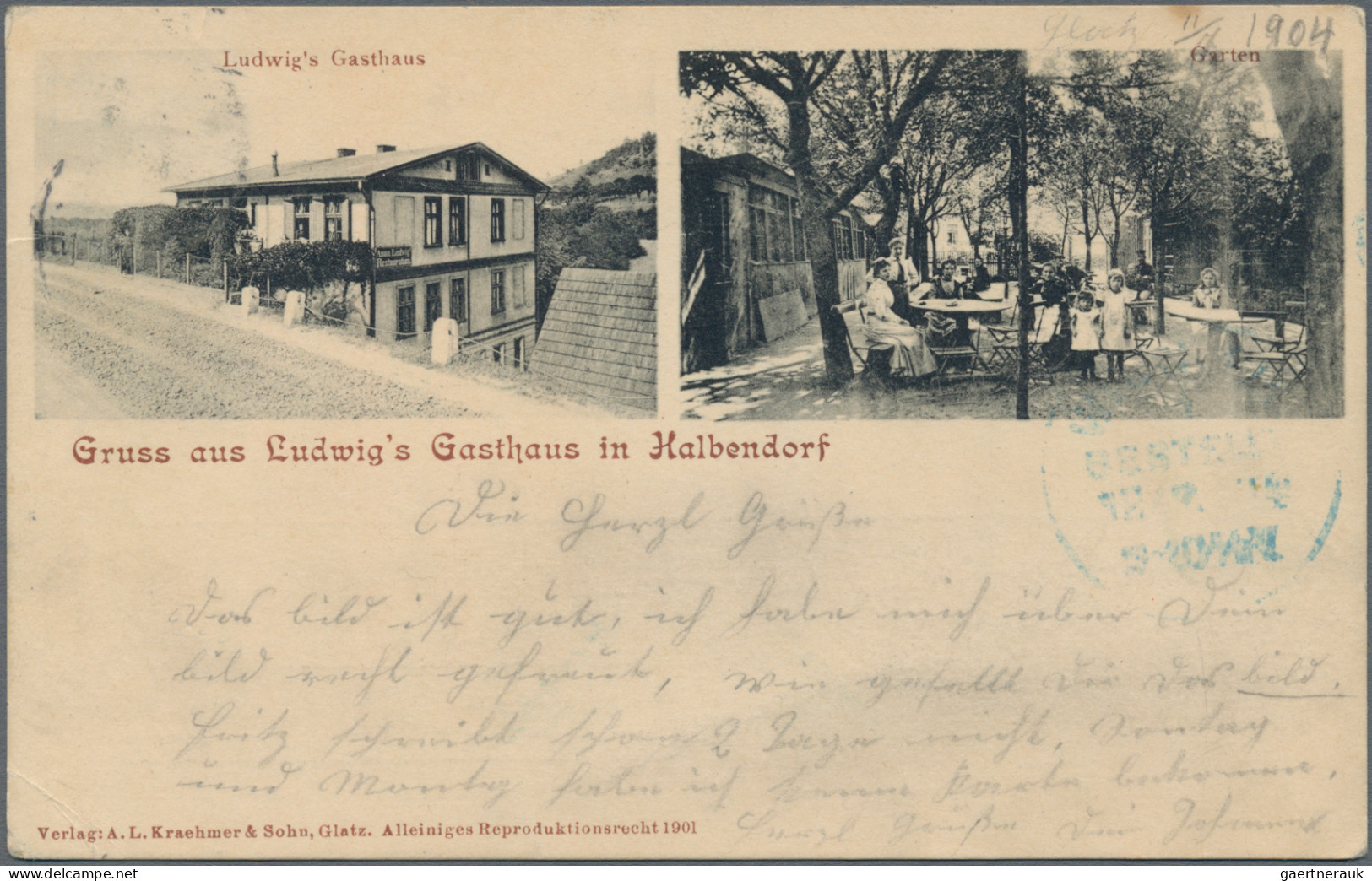 Ansichtskarten: ehemalige Ostgebiete: 1900/1940 (ca.), GRAFSCHAFT GLATZ/SCHLESIE