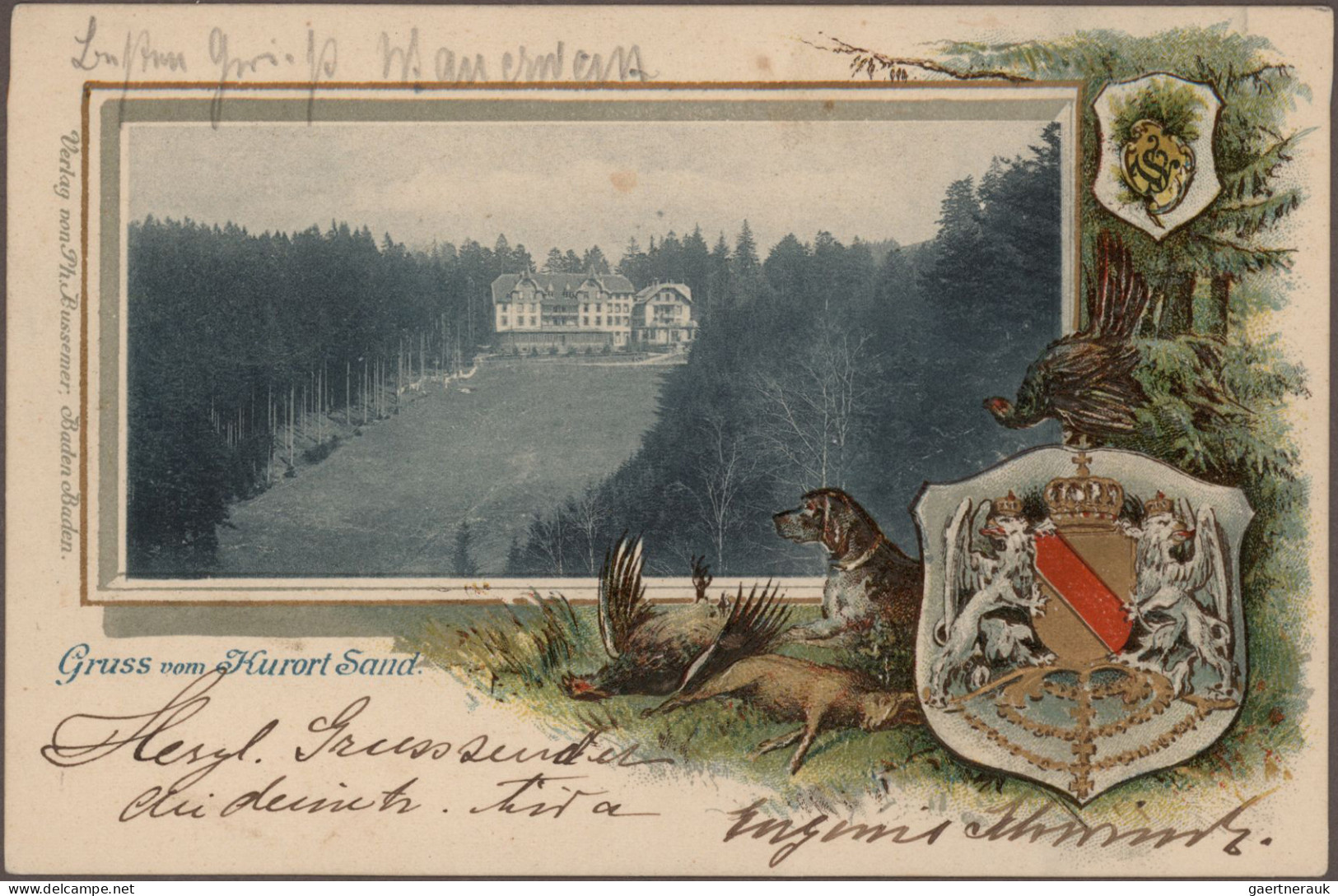 Ansichtskarten: 1890/1930, Topographie Deutschland, Partie Mit Rund 280 Karten M - 500 CP Min.