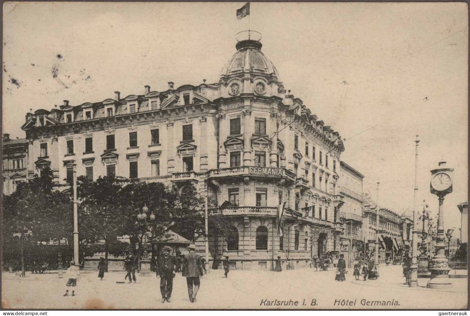 Ansichtskarten: 1890/1930, Topographie Deutschland, Partie mit rund 280 Karten m