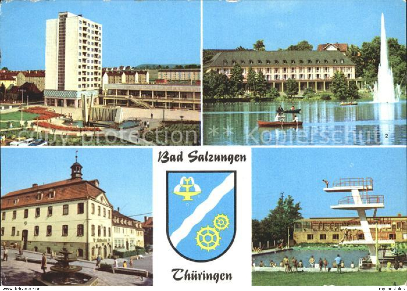 72201700 Bad Salzungen Leninplatz Kurhaus Burgsee  Bad Salzungen - Bad Salzungen