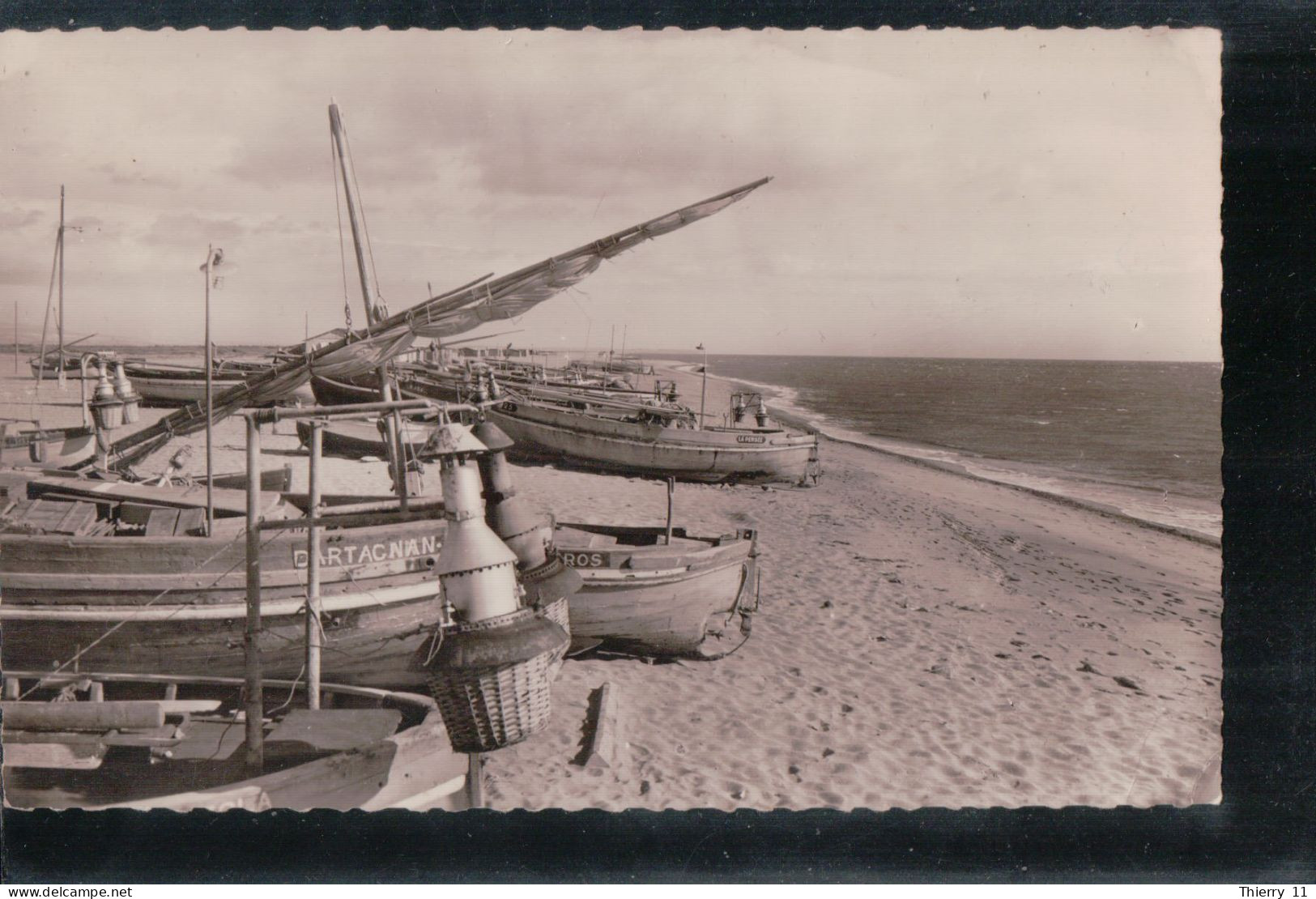 Cpsm 66 Le Barcarès Bateaux De Pêche Et Lamparos - Port Barcares