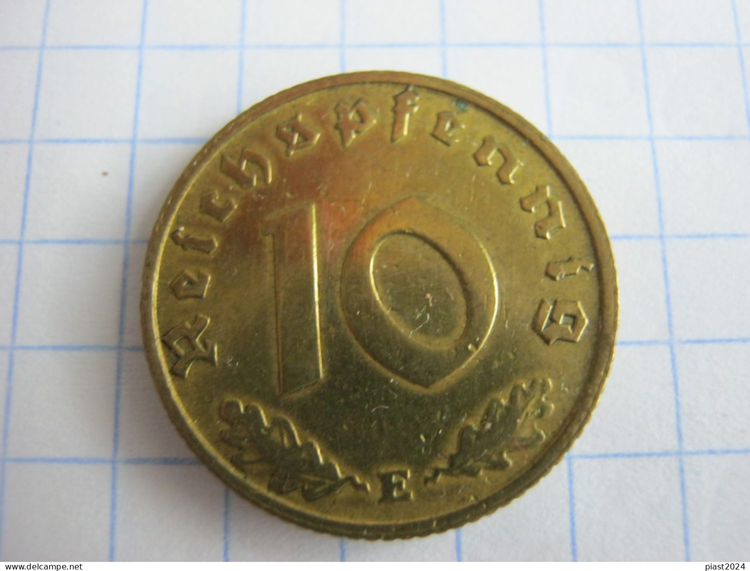 Germany 10 Reichspfennig 1938 E - 10 Reichspfennig