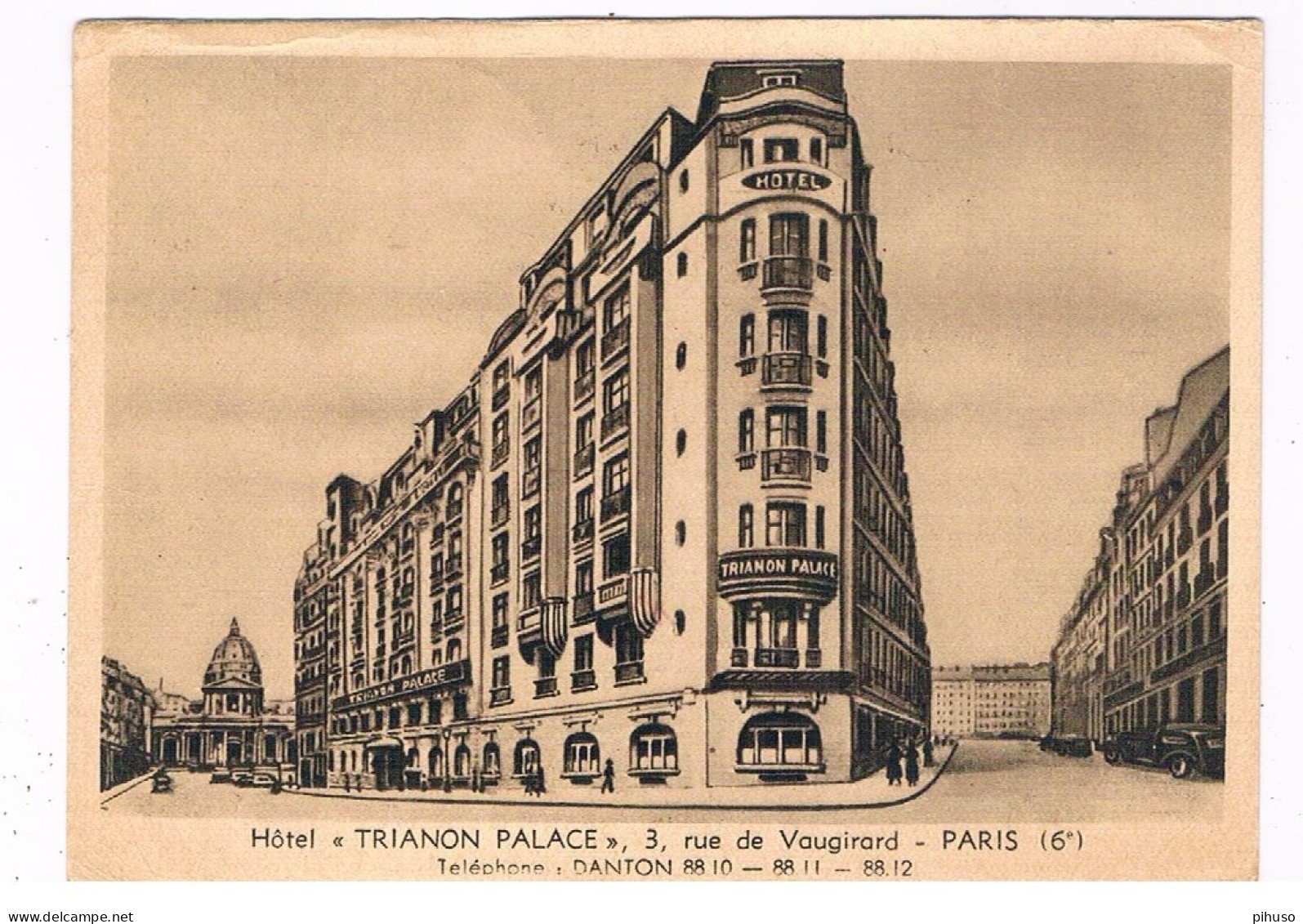 FR-5196  PARIS : Hotel Trianon Palace - Cafés, Hotels, Restaurants