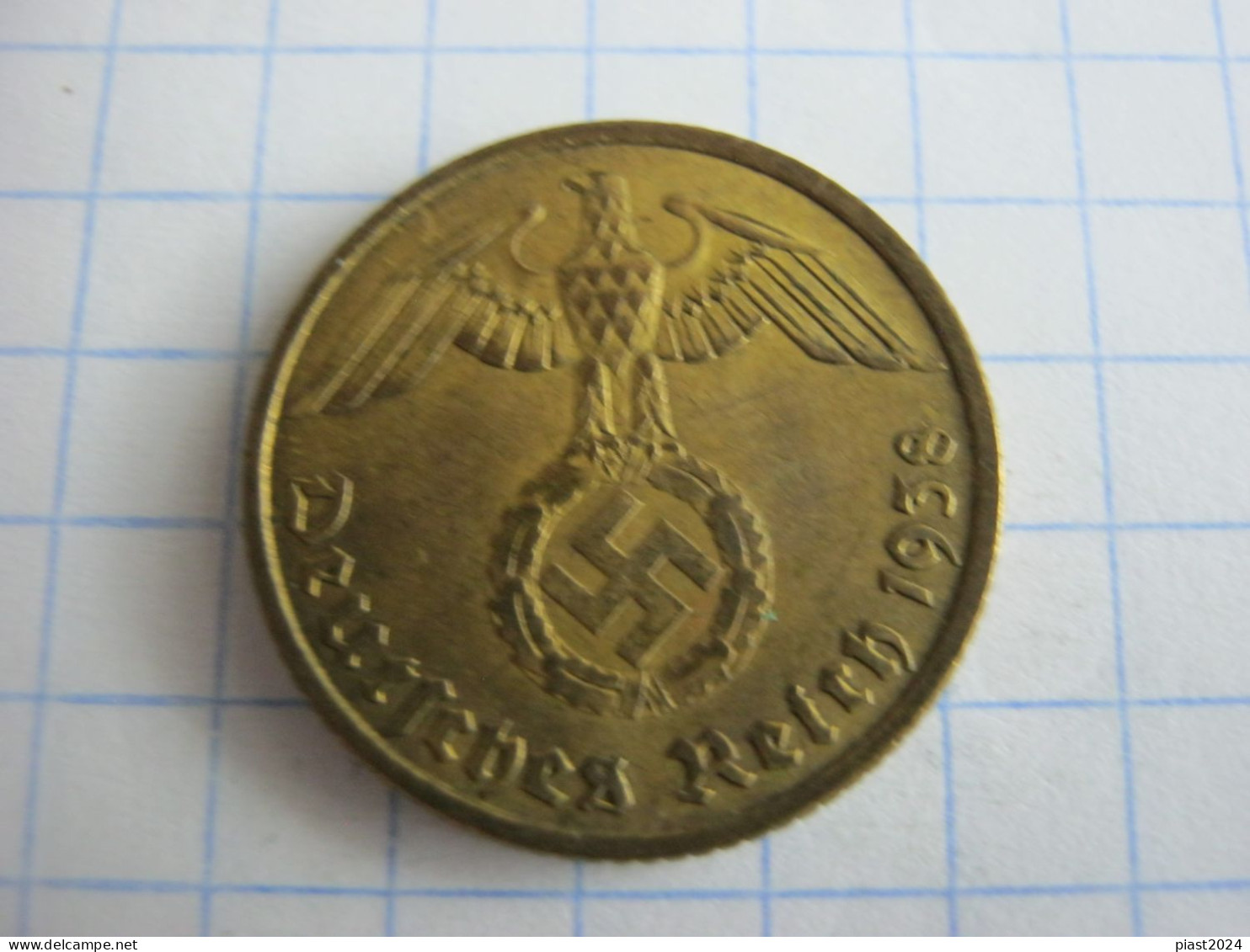 Germany 10 Reichspfennig 1938 F - 10 Reichspfennig