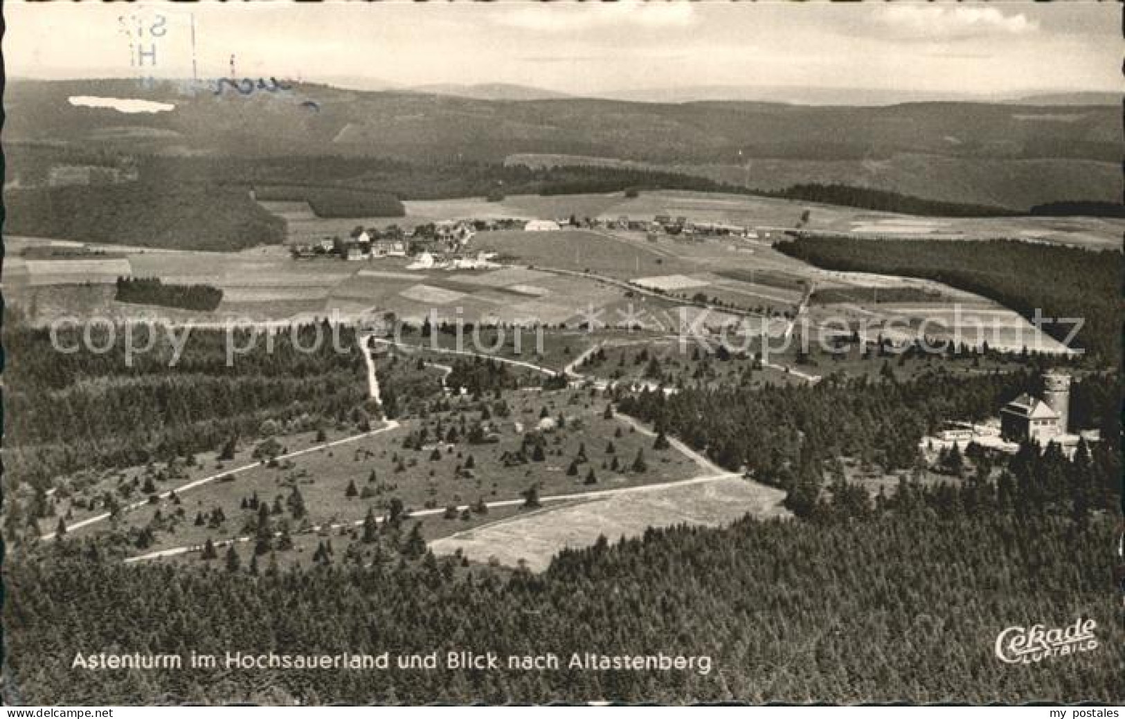 72200128 Astenturm Hochsauerland Fliegeraufnahme Winterberg - Winterberg