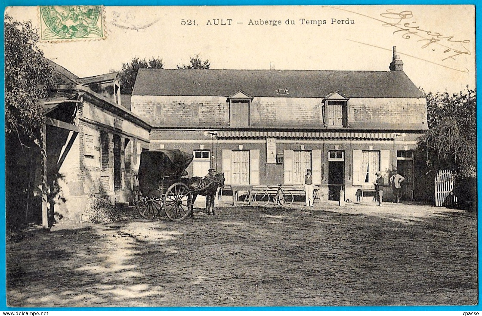 CPA 80 AULT - Auberge Du Temps Perdu - Ault