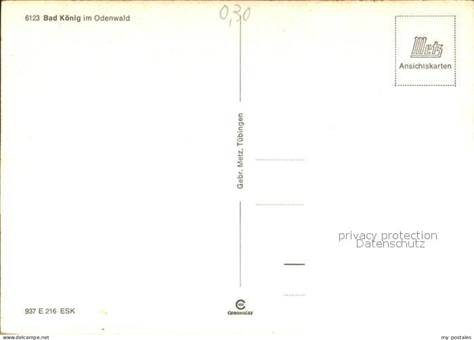 72199445 Bad Koenig Odenwald Teilansicht Kuranlagen Fontaene Kurhaus Saal Bad Ko - Bad König